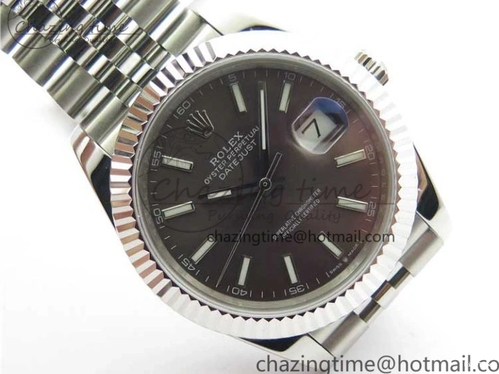 MiroTime 0207 DateJust 41mm 126334 SS BP Maker 1:1 Best Edition New Version Gray Dial on Jubilee Bracelet HighPerformance 3029